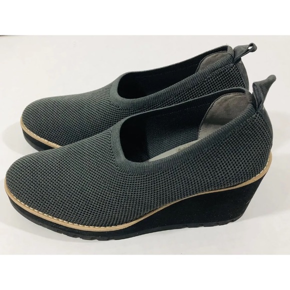 Eileen Fisher Womens Marie-St Black Pumps Size 9.5 - Picture 3 of 12